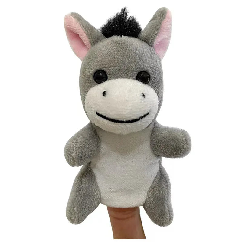 Kawaii Plush Doll Finger Puppet Toy Educational Fun for Kids
