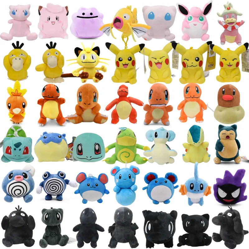 41 Styles Pokemon Stuffed Plush Toys Pikachu Psyduck Charmander