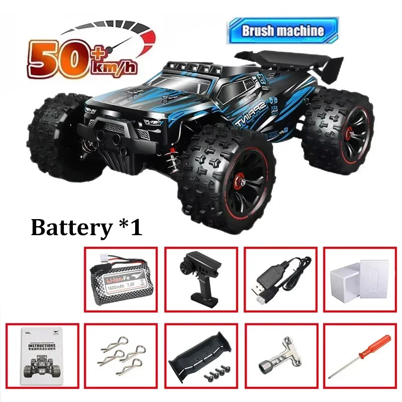 High Speed 1:16 Off-Road RC Car 4x4 with Remote Control