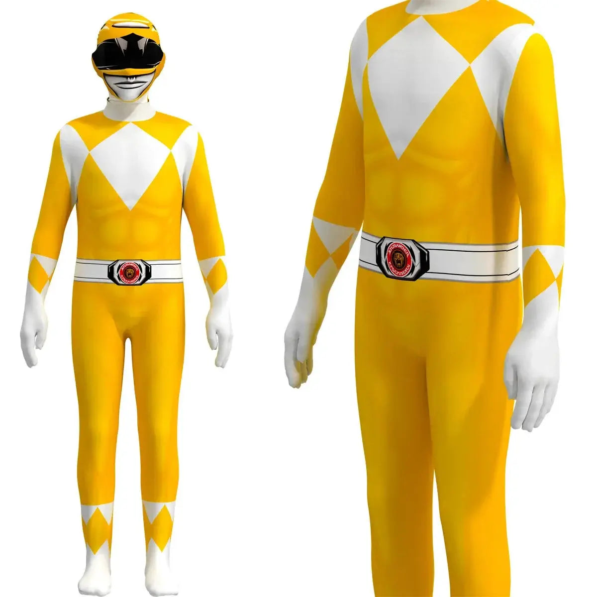 Power Samurai Sentai Shinkenger Rangers Costume Adult Kids Superhero Cosplay Halloween Birthday Party Jumpsuit Zentai Suit - ToylandEU