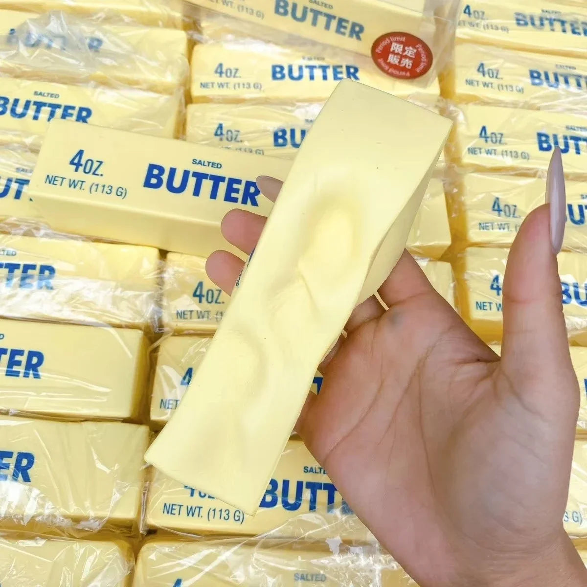 Butter Fidget Toy | Slow Rebound Texture | Stress Relief Squeezer