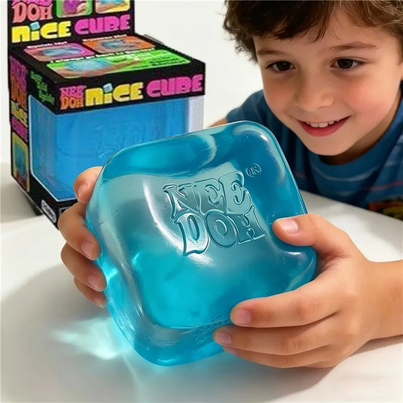 Sensory Fidget Cube | Non Toxic Soft Texture | Anti Stress Relief | All Ages