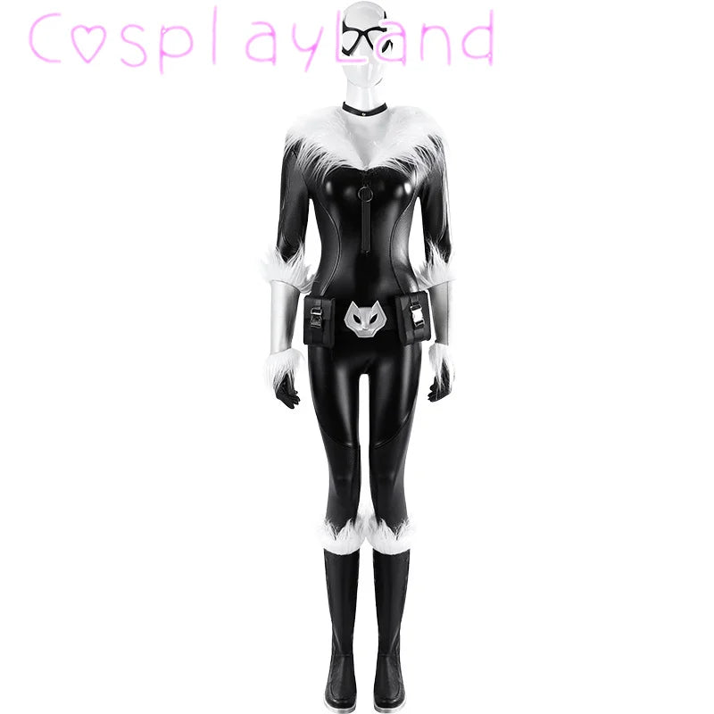 Cat Cosplay Costume For Women With Belt Custom Made