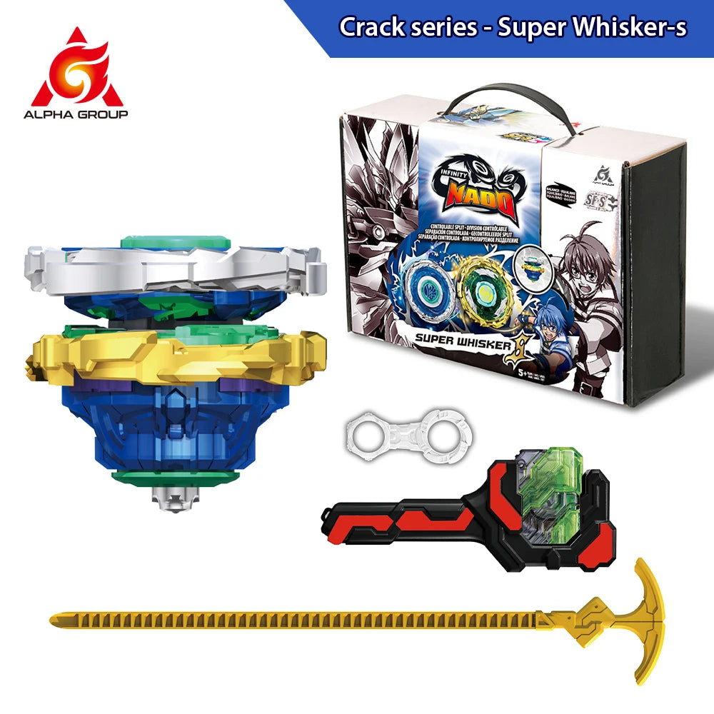 Infinity Nado 3 Spinning Top | 2 In 1 Transforming | With Launcher