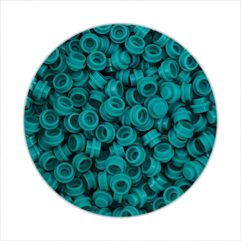 Building Block Plates | 1X1 Round Shape | Lego Compatible | Assorted Pack