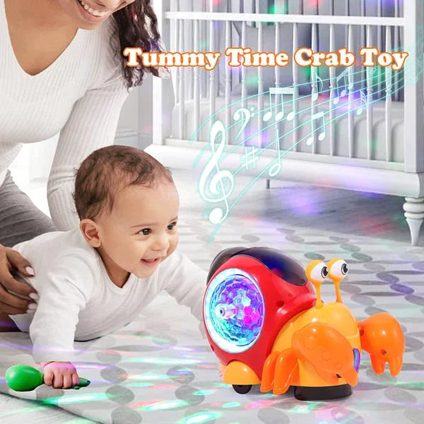 Crab Crawl Baby Toy with Music and LED Light - ToylandEU