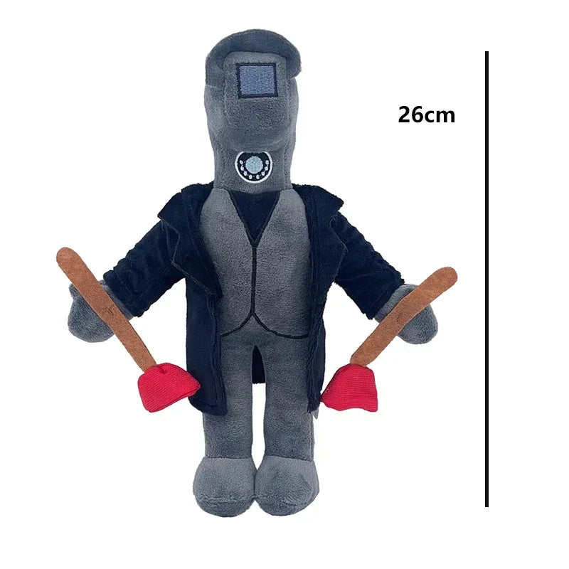 Skibidi Toilet Plush Toy Cameraman Collectible Soft Doll - ToylandEU