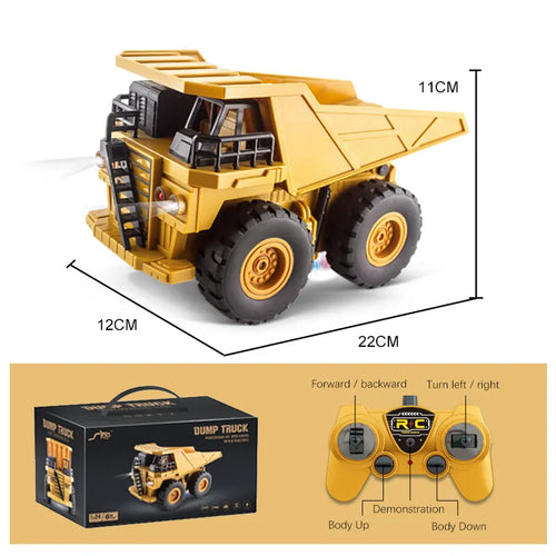 Rc Forklift Truck: 2.4Ghz Remote Control Engineering Vehicle ToylandEU.com Toyland EU