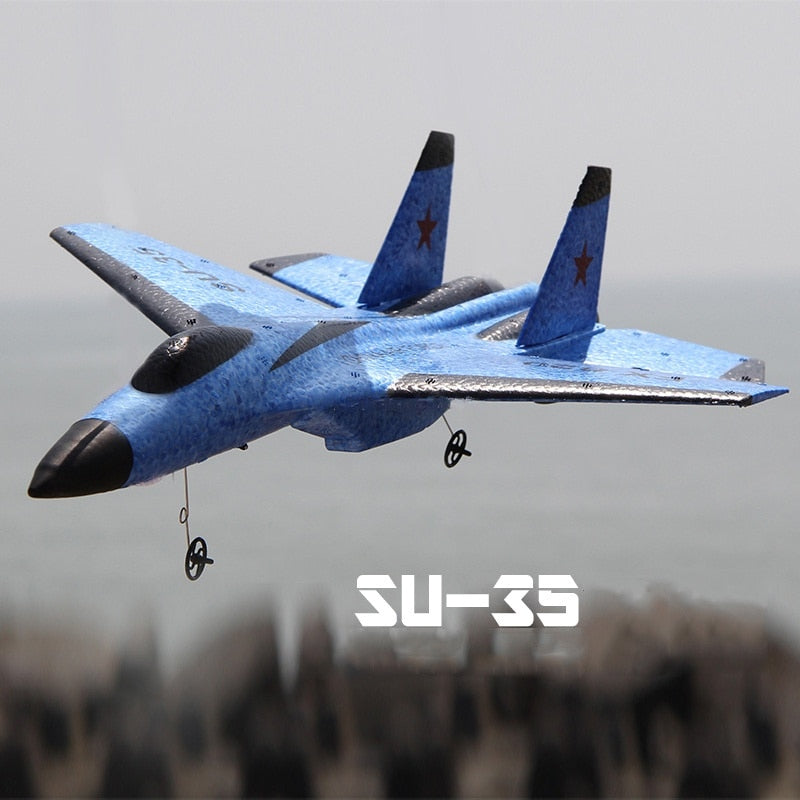 RC Remote Control Airplane SU-35 Fighter for Kids - ToylandEU