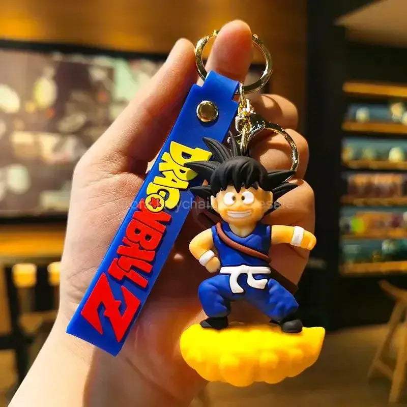 Dragon Ball Z Key Chains Anime Series Car Pendant Keyring Kids Accessories Gifts - CLOUDANIMESTUDIO