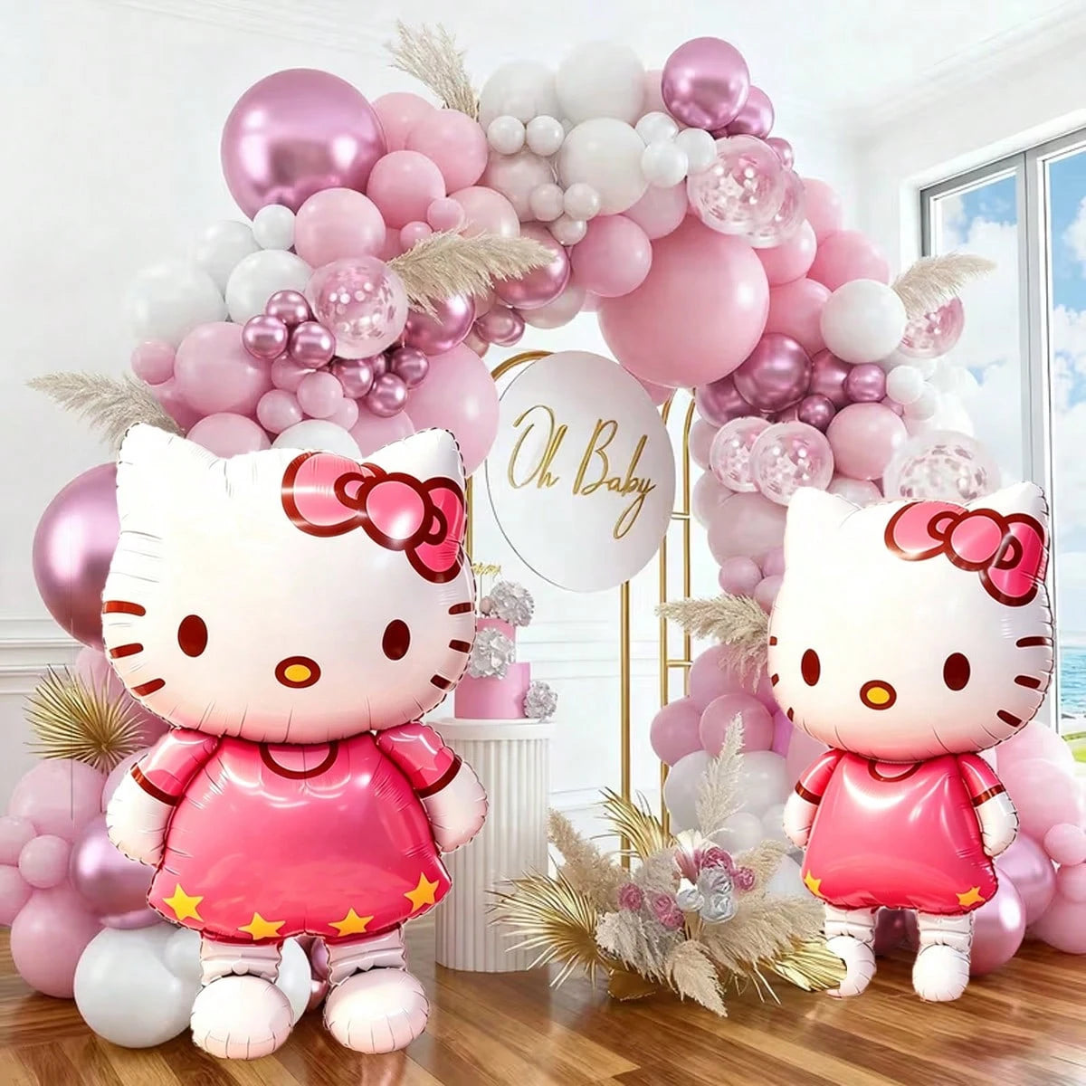 Hello Kitty Balloon | Large Size | Cartoon Print | Party Decor