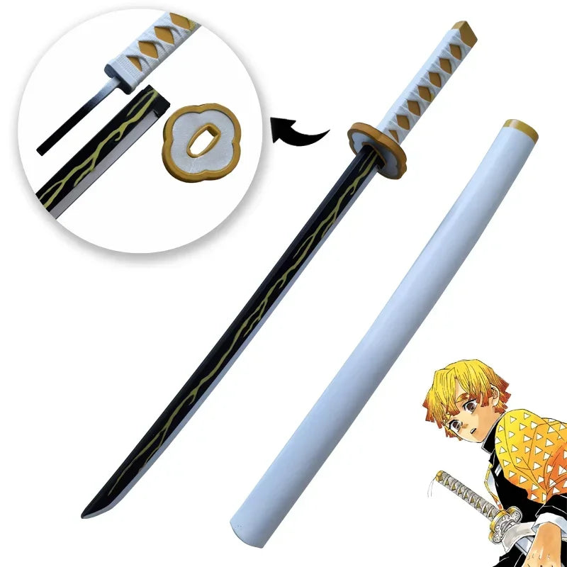 Demon Slayer Katana Sword | 72 Cm Full Length | Eva Foam Material | Anime Prop