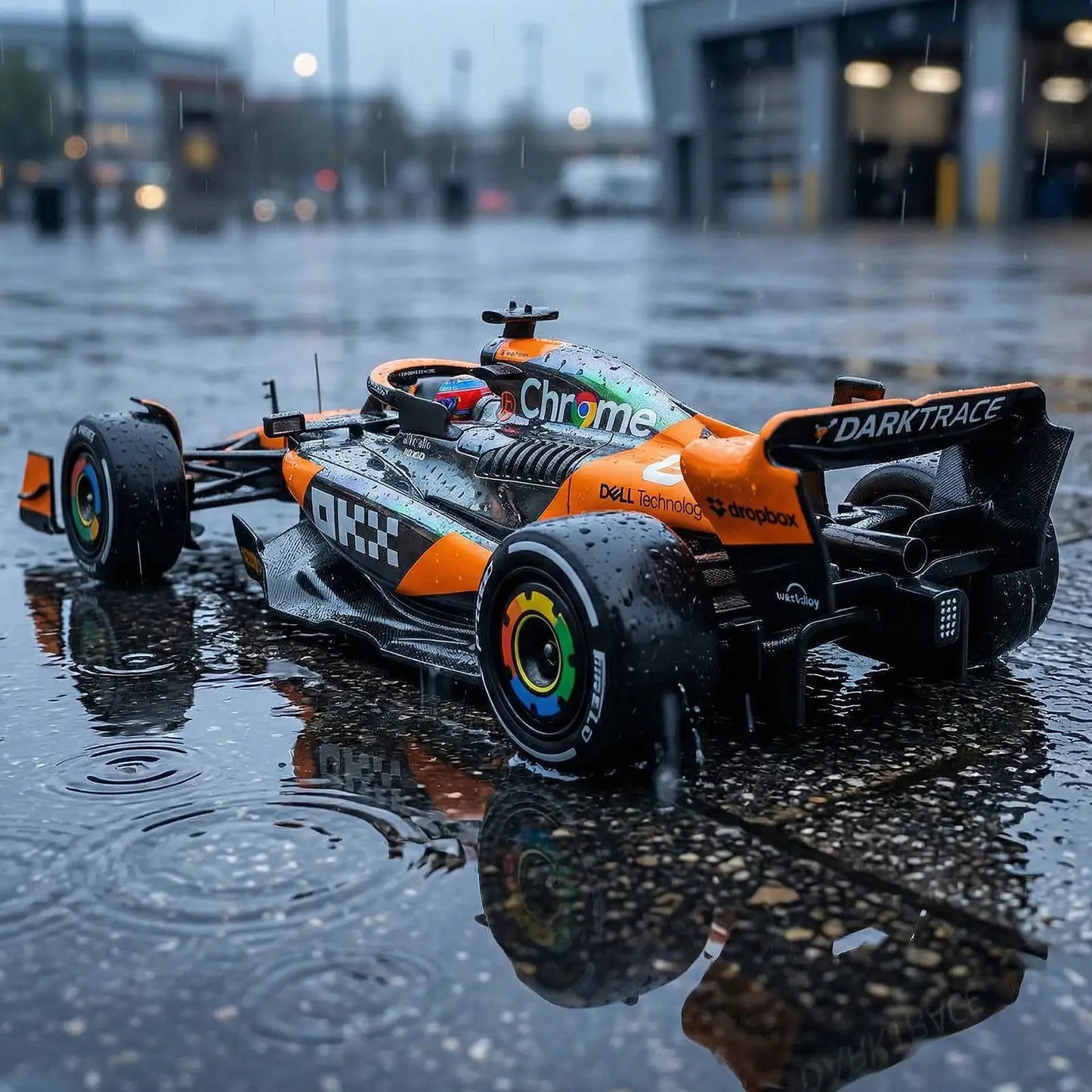 1:18 McLaren F1 MCL38 2024 Alloy Sports Car Model Diecast Boy Toys No.4 British Driver Lando Norris Formula 1 Desktop Ornaments - ToylandEU