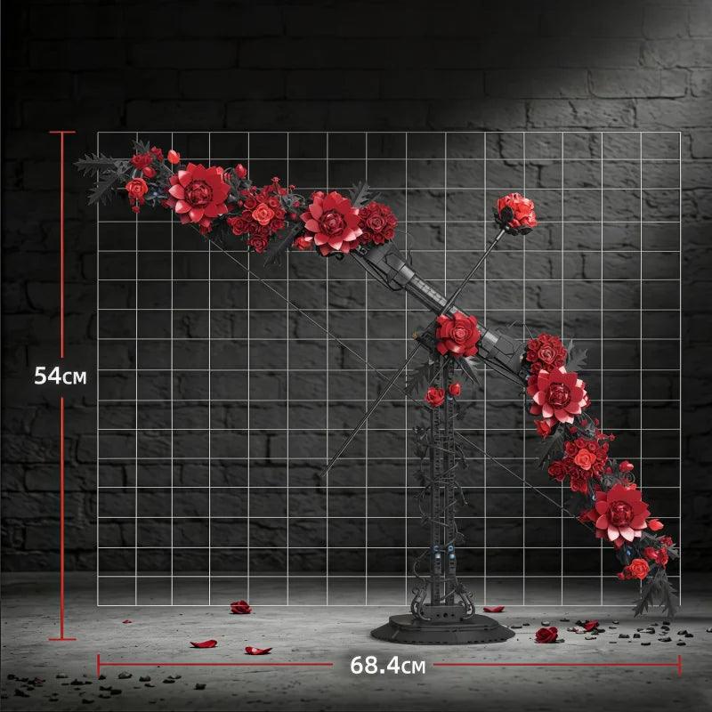 Building Block Rose | 1328 Pieces | Toylandeu™
