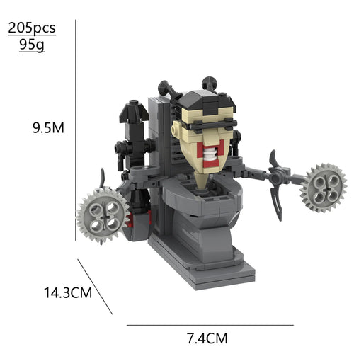 Toilet Horror Game Building Blocks with Speakerman Bosses Camera ToylandEU.com Toyland EU