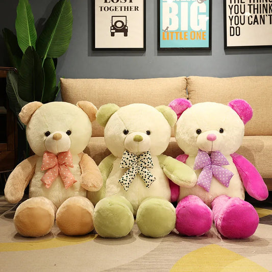 60/80cm Light Brown Teddy Bear Plush Toy - Soft, Adorable, and Giant Doll