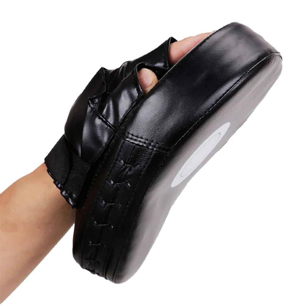 Curved Boxing Mitts PU Leather Hand Target Pads For Training