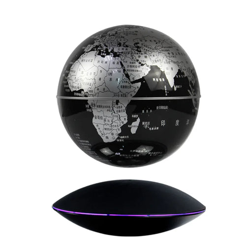 Levitating 6-inch Illuminated Magnetic Globe Rotation Display ToylandEU.com Toyland EU