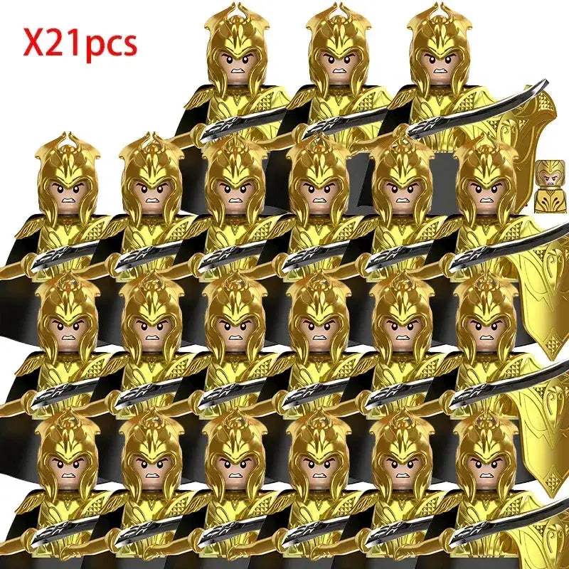 Lego Compatible Fantasy Army Building Blocks Figures Set - ToylandEU
