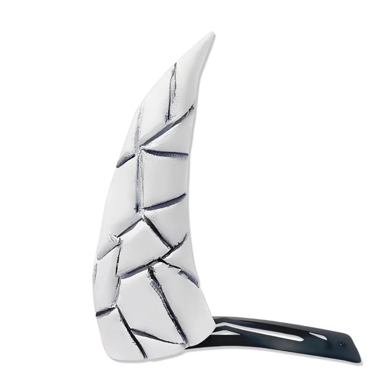 Nezuko Cosplay Props | Faux Leather Horns | Fang Teeth Set | Unisex Party Wear