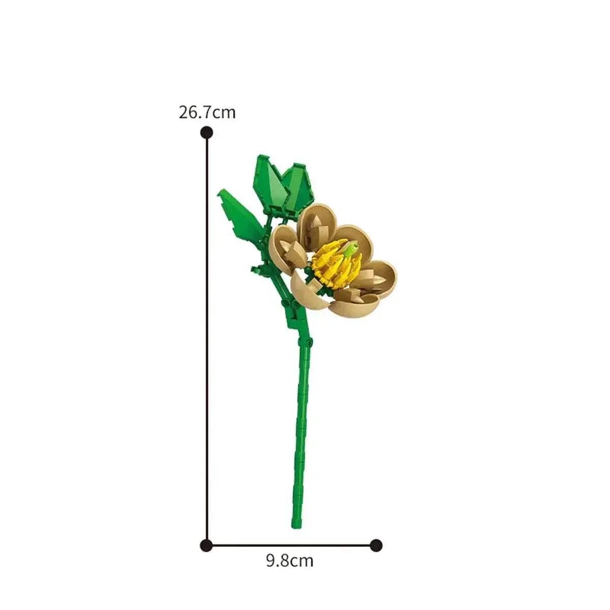 Eternal Block Flower Assembly Bouquet Desktop Decoration Toy - ToylandEU