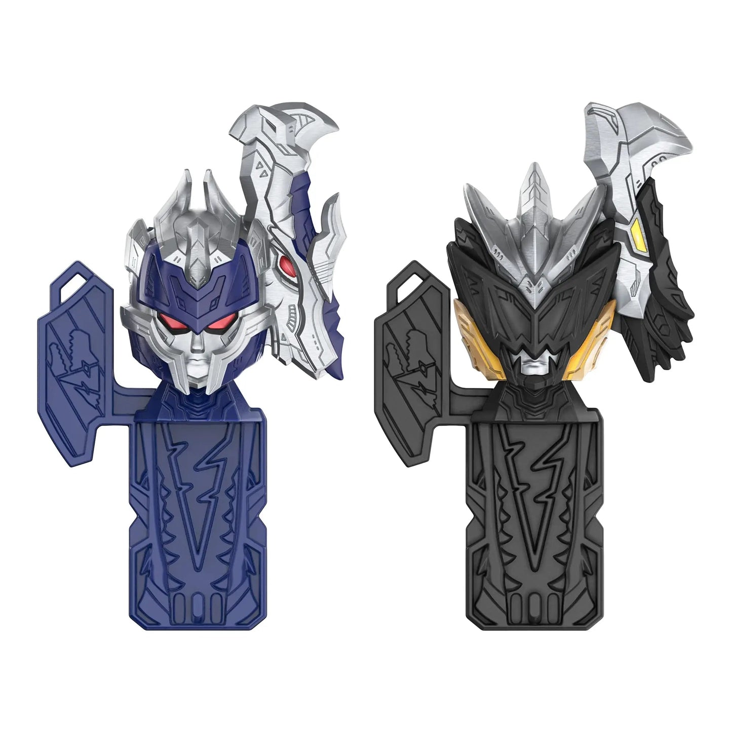 Hasbro Power Rangers Dino Fury Blue Tricera Blade and Black Stego Zord Figures - ToylandEU