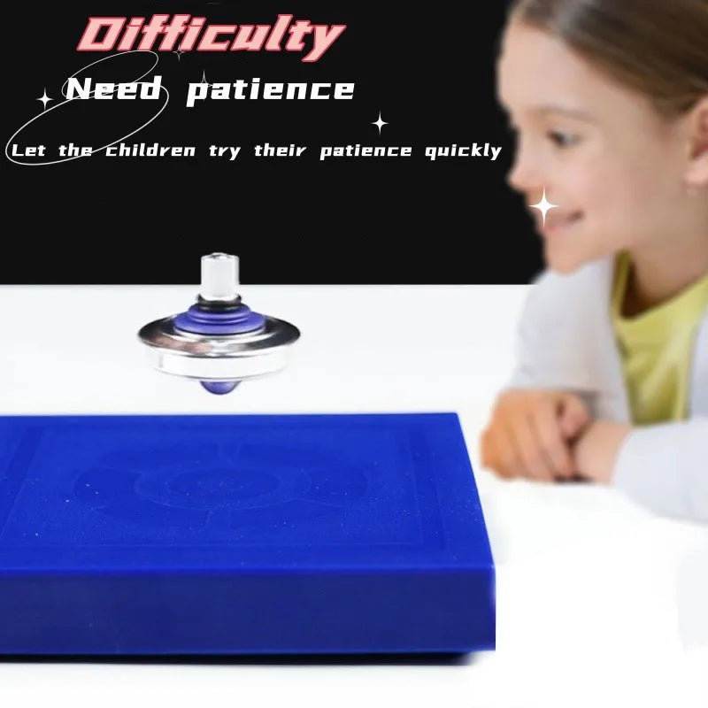 Levitating Magnetic Spinning Top for Creative Kids and Educational Physics - ToylandEU