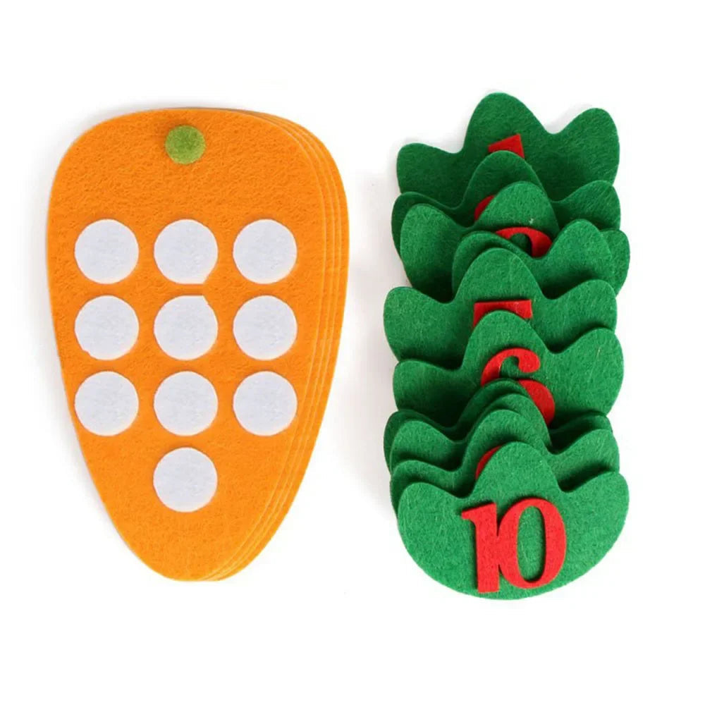 Carrot Digital Puzzle Educational Toy for Kids - Handmade DIY - ToylandEU