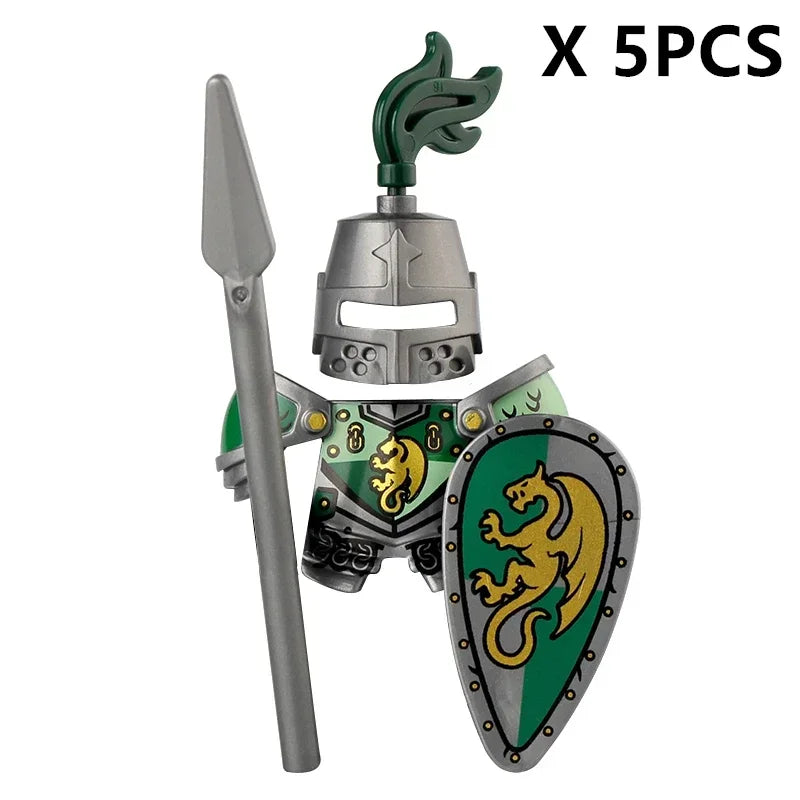 Building Block Set | Lego Compatible | Dragon Knights | Small Blocks