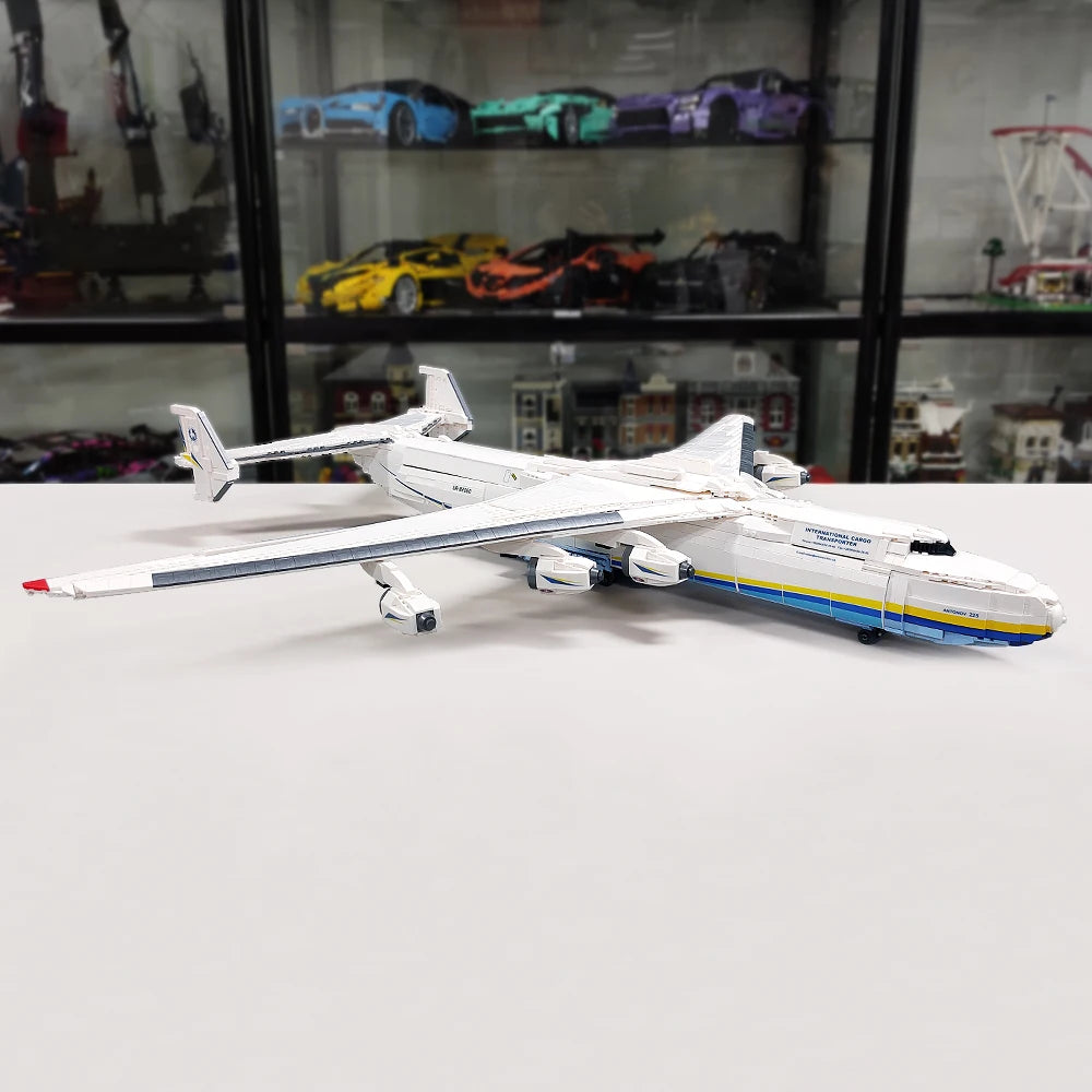 Aircraft Building Block Set | AN-225 Large Transport Aircraft | 5350 Pieces