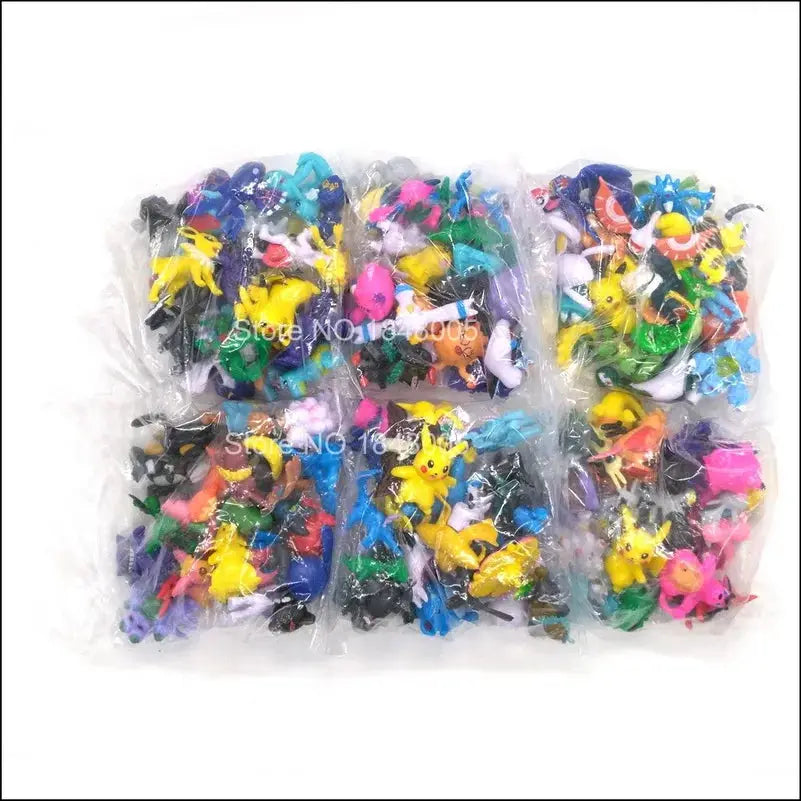 144 288 Pcs Different Styles Pokemones Go Figures Model Collection 2-3cm Pikachu Anime Toys LOLS Dolls Child Birthday Gift - ToylandEU