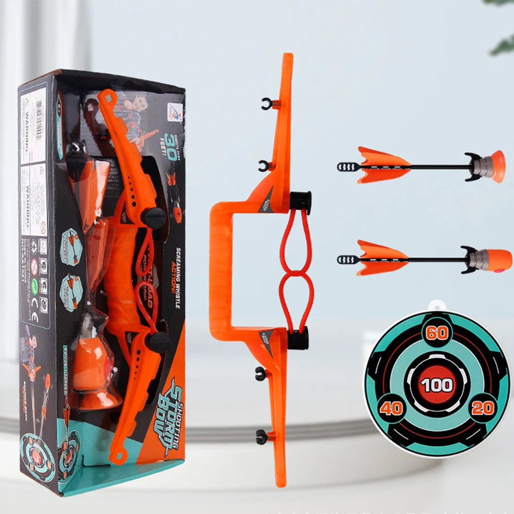 Kids Bow And Arrow Set Safe Outdoor Indoor Target Play