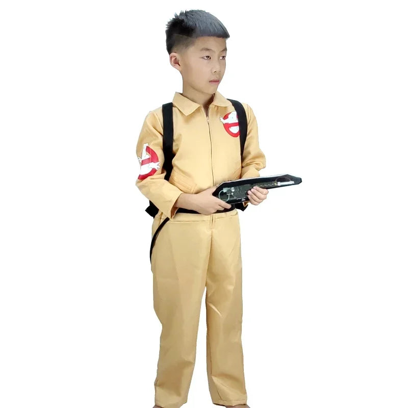 Kids Ghostbuster Adventure Halloween Costume - Comfy Unisex Costume Ages 3-9