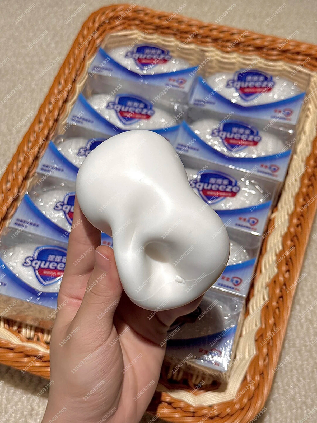 Soap Fidget Ball | Crunchy Snap Texture | Acoustic Squeeze Feel | Desk Relief