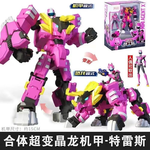 Super Dinosaur Power 2 Mini Force Mecha Combination Robot Toys ToylandEU.com Toyland EU