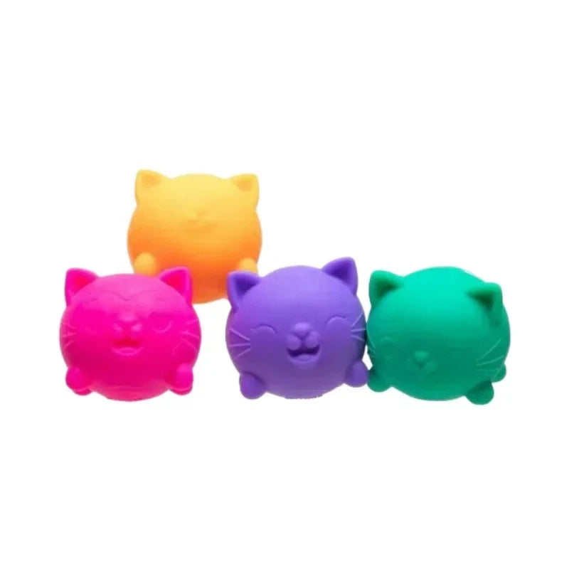 Jelly Stress Squishies | Slow Rebound TPR Texture | 4 Pack Calming Gifts