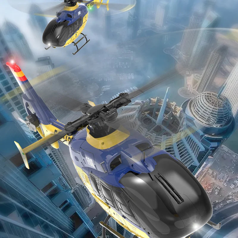 F06 Remote Control Helicopter Simulator Ec135 One-key Inverted 3d Toyland EU