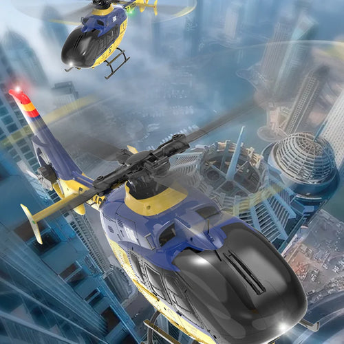 F06 Remote Control Helicopter Simulator Ec135 One-key Inverted 3d ToylandEU.com Toyland EU