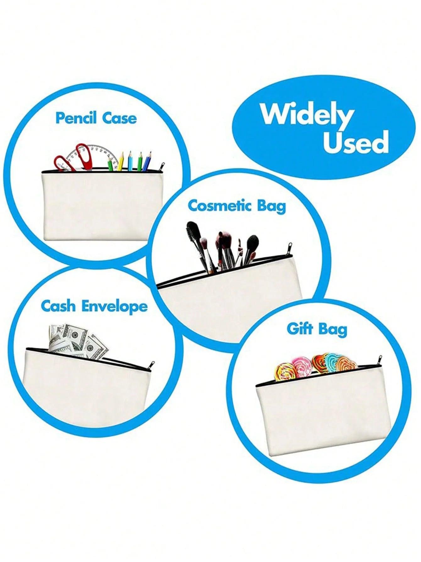 Canvas Zipper Pouch | Large Capacity | Toylandeu™