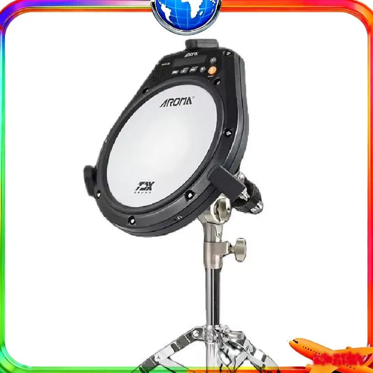 Rechargeable Electronic Drum Pad With Metronome And Speed Detection