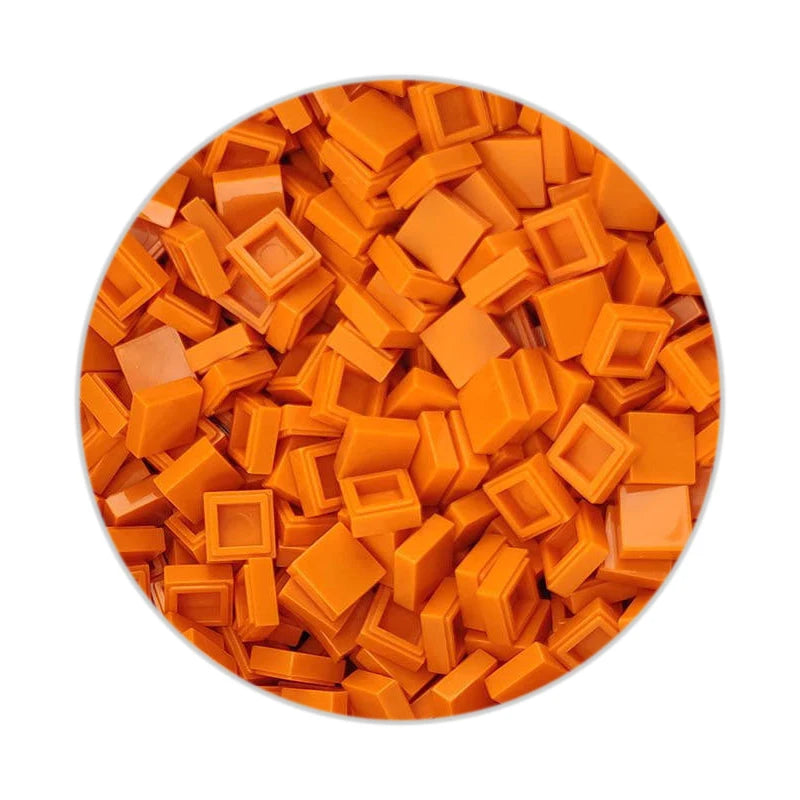 Smooth 1x1 Building Blocks | MOC Pixel Particles | DIY Kids Set