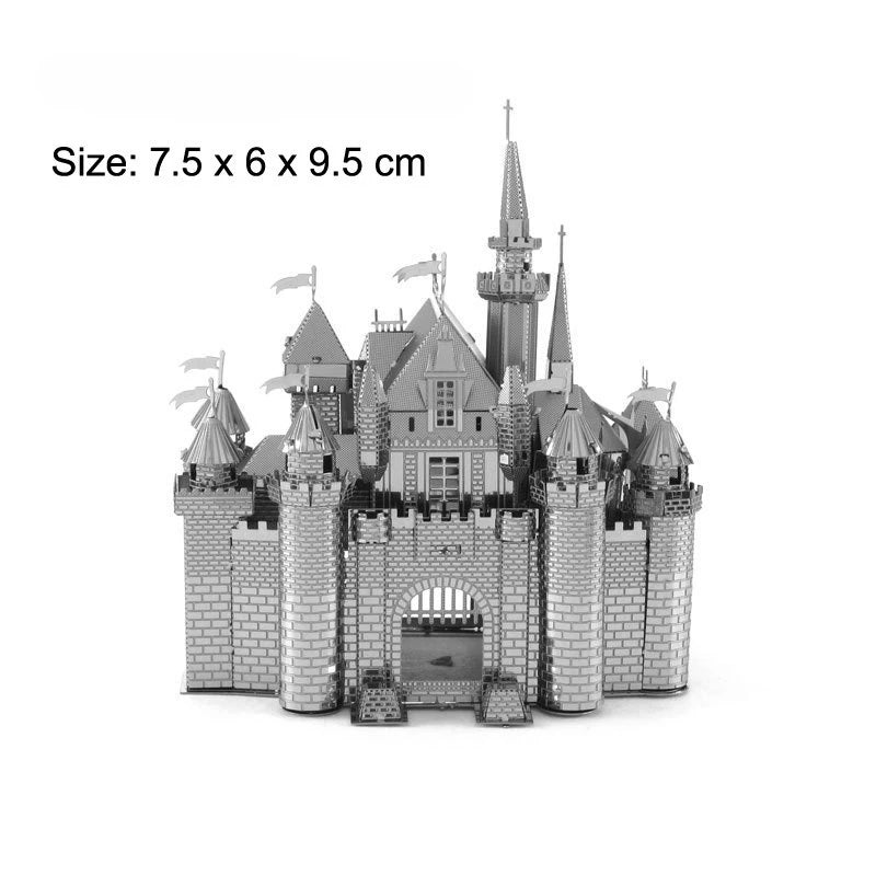 3D Metal Puzzle Tengwang Pavilion | DIY Assembly Model | Chinese Architecture