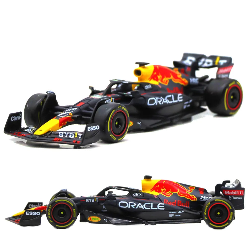 Bburago 1/43 Scale 2022 F1 Red Bull RB18, Ferrari F1-75, and Mercedes AMG W13 Racing Cars Diecast Models - ToylandEU