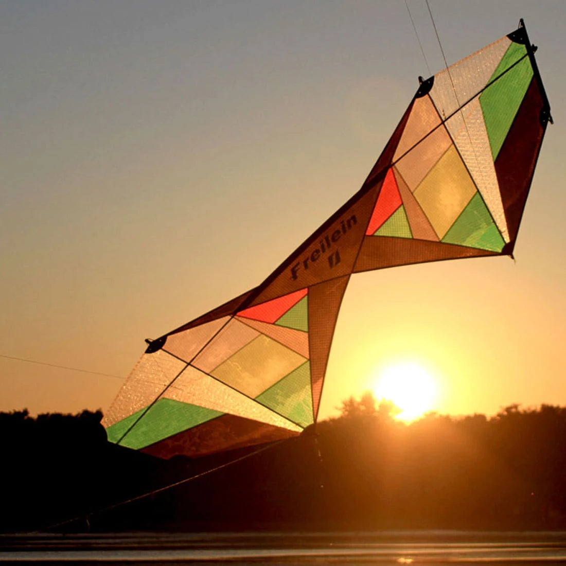 Freilein Transeye 2.4m Quad Line Stunt Kite for Intermediate-Competition