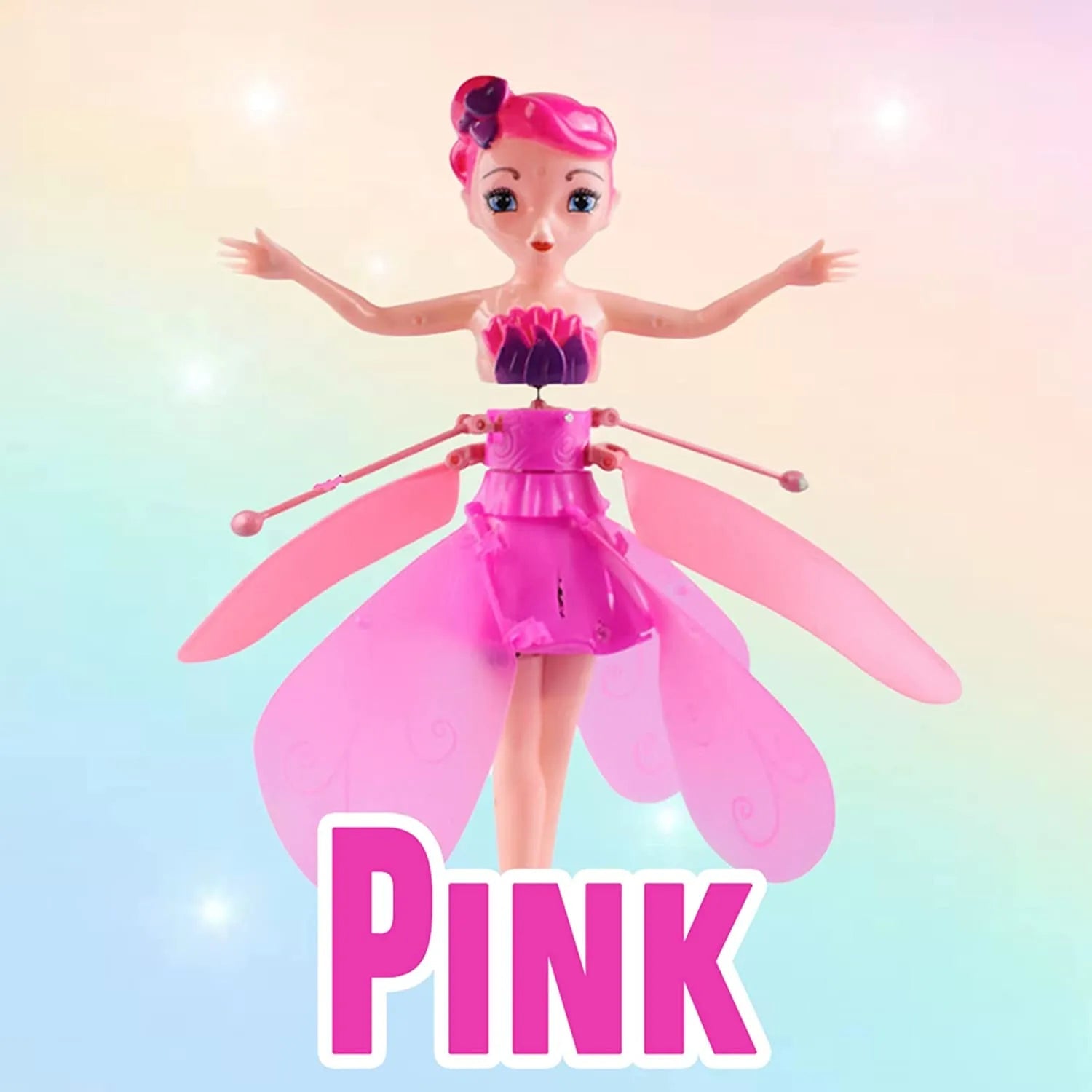 Flying Fairy Toys Sky Dancers Flying Princess Doll Infrared Induction - ToylandEU