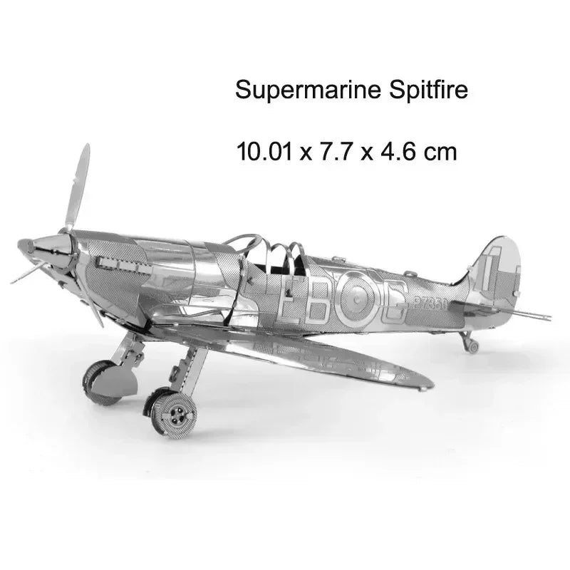 3D Metal Puzzle | Military Aircraft Kit | DIY Model Kit | J-20 J-10B