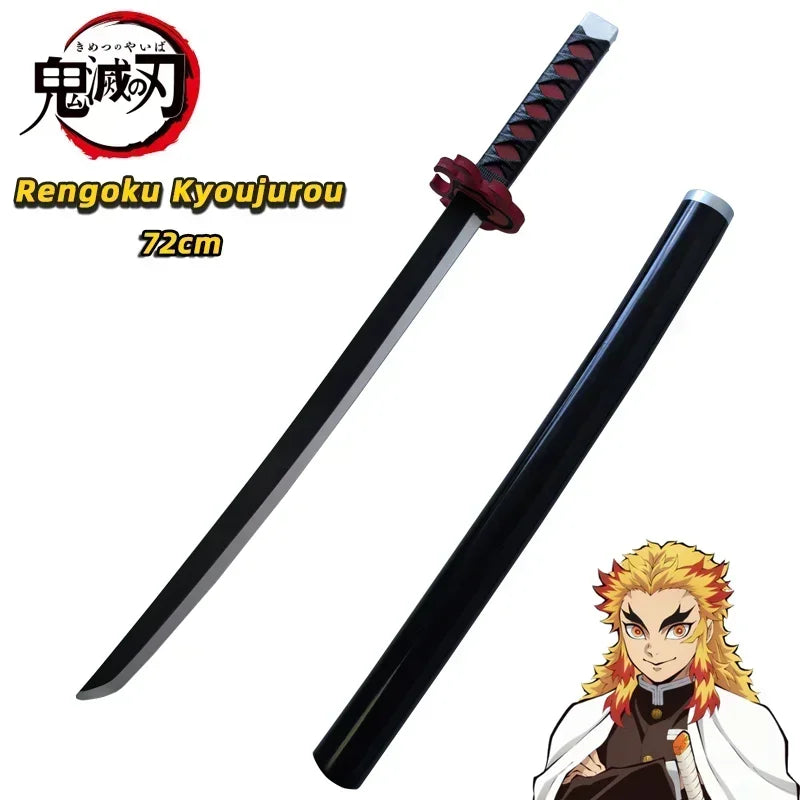 Demon Slayer Katana Sword | 72 Cm Full Length | Eva Foam Material | Anime Prop