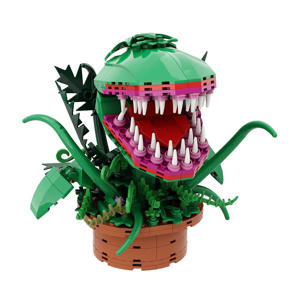 Carnivorous Plant Building Blocks Set with Electronic Brochure - ToylandEU