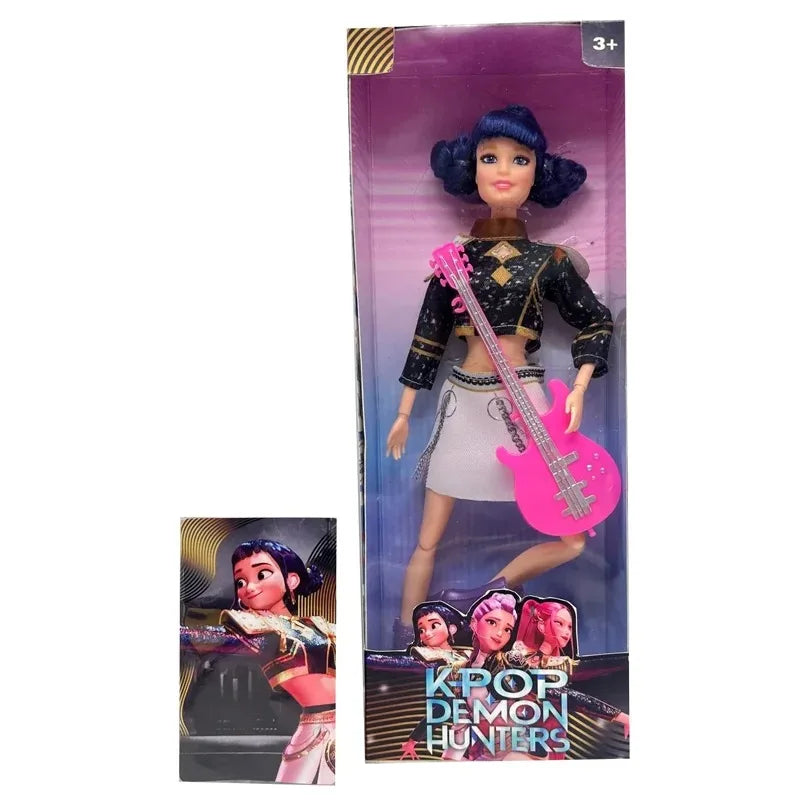 Kpop Demon Hunters Action Figure Dolls For Girls Collectible