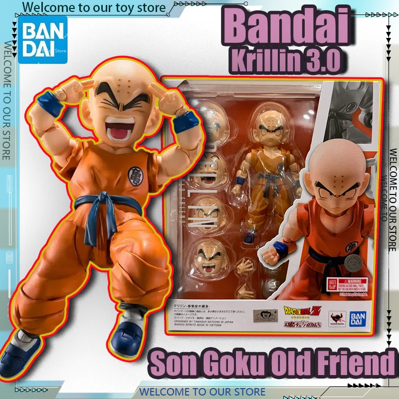 Action Figure | S.H.Figuarts Krillin Dragon Ball Z | 3.0 | Collectible
